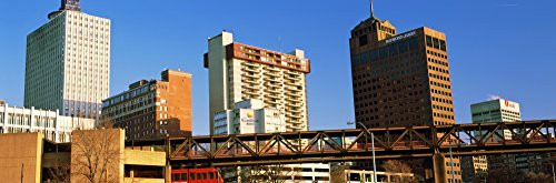 Posterazzi PPI149006L Low angle view of buildings Memphis Tennessee USA Poster Print 36 x 12