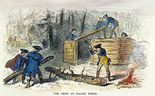 Valley Forge Huts 1777 Ngeorge WashingtonS Army Building Rude Log Huts At Valley Forge During The Winter Of 1777-78 Wood Engraving 19Th Century Poster Print by 18 x 24 Valley Forge Huts 1777 Ngeorge WashingtonS Army Building Rude Log Huts At Valley Forge During The Winter Of 1777-78 Wood Engraving 19Th Century Poster Print by 18 x 24