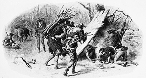 Valley Forge Huts 1777 Ngeorge WashingtonS Army Building Rude Log Huts At Valley Forge During The Winter Of 1777-78 Line Engraving 19Th Century Poster Print by 18 x 24 Valley Forge Huts 1777 Ngeorge WashingtonS Army Building Rude Log Huts At Valley Forge During The Winter Of 1777-78 Line Engraving 19Th Century Poster Print by 18 x 24