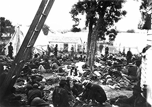 Civil War Hospital 1862 Nafter The Battle Of June 27 1862 In Savage Station Virginia Photo By James F Gibson Poster Print by 18 x 24