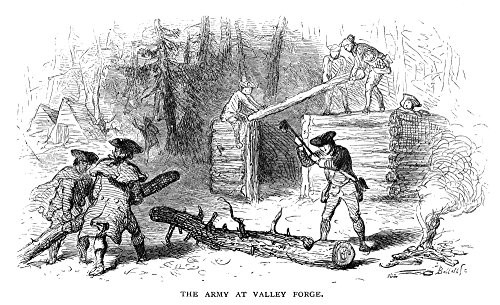 Valley Forge Huts 1777 Ngeneral George WashingtonS Army Building Rude Log Huts At Valley Forge During The Winter Of 1777-78 Wood Engraving 19Th Century Poster Print by 18 x 24 Valley Forge Huts 1777 Ngeneral George WashingtonS Army Building Rude Log Huts At Valley Forge During The Winter Of 1777-78 Wood Engraving 19Th Century Poster Print by 18 x 24