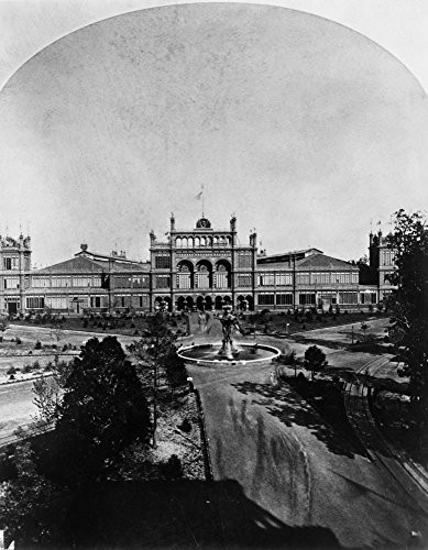 Centennial Fair 1876 Nthe Main Building At The Centennial Exposition In Philadelphia Pennsylvania 1876 Contemporary Stereograph Poster Print by 18 x 24