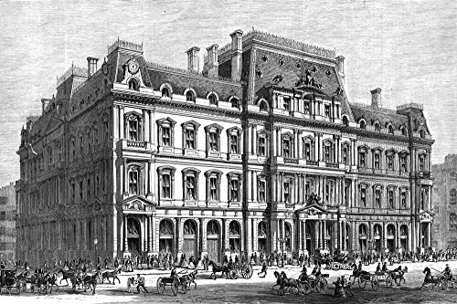 Boston Post Office 1870 Nthe Post Office And Sub-Treasury Building In Boston Massachusetts Wood Engraving American 1870 Poster Print by 18 x 24 Boston Post Office 1870 Nthe Post Office And Sub-Treasury Building In Boston Massachusetts Wood Engraving American 1870 Poster Print by 18 x 24