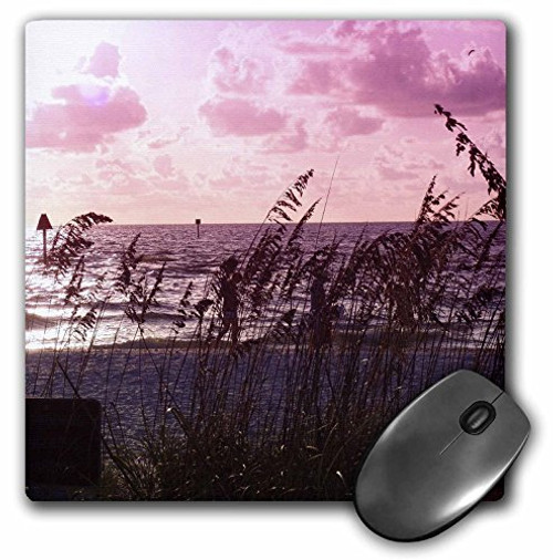 3dRose LLC 8 x 8 x 0.25 Inches Mouse Pad, Sea Pink (mp_7504_1)