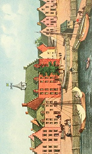 Book of New York 1922 New Yorks first municipal building the Stadt Huys Poster Print by Unknown 18 x 24