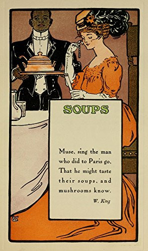 Posterazzi The Brides Cookbook 1908 Soups Poster Print 18 x 24