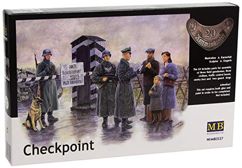 Masterbox 135 Scale Checkpoint - Plastic Model Building Set  3527