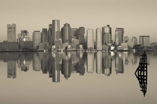 Posterazzi Reflection of Buildings in Water Boston Massachusetts USA Poster Print 24 x 18 Varies Posterazzi Reflection of Buildings in Water Boston Massachusetts USA Poster Print 24 x 18 Varies
