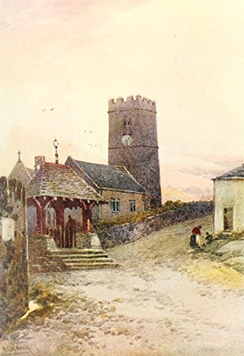 Devon 1913 Morthoe Poster Print by Frederick J Widgery 18 x 24
