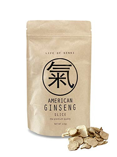 American Ginseng Slice 4 oz Premium Ginseng Root Tea Grown and Made in Wisconsin USA Non GMO ???