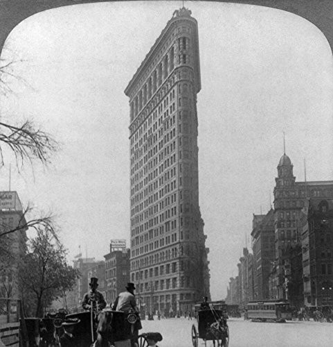 Posterazzi Poster Print Collection Nthe Flatiron Building New York_ Photograph C1903 18 x 24 Multicolored
