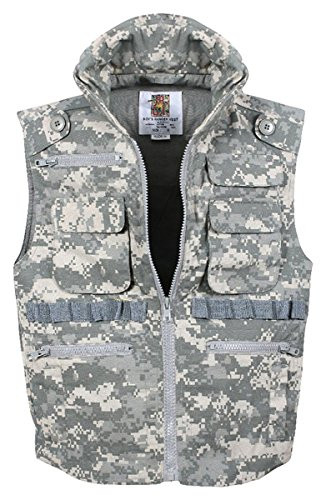 Rothco Kids Ranger Vest ACU Digital Camo Small