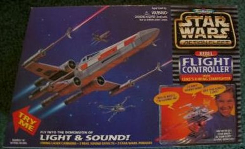 Star Wars Action Fleet Rebel Flight Controller w Lukes X-Wing Starfighter