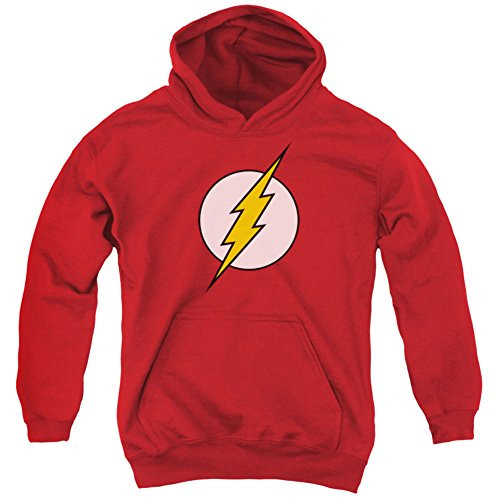 Youth Hoodie DC Comics - Flash Logo Pullover Hoodie Size YS