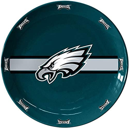 Boelter Brands NFL Team Logo 11 Ceramic Serving Plate Team Colors Philadelphia Eagles Boelter Brands NFL Team Logo 11 Ceramic Serving Plate Team Colors Philadelphia Eagles