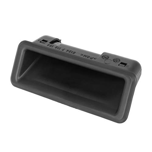 X AUTOHAUX Car Trunk Lid Lock Push Button Release Handle Switch 51247118158 for BMW E82 E90 E91 E92 E93 E60 E84 E70 E71