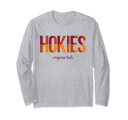 Virginia Tech Hokies VT NCAA Womens Cozy Hoodie RYLVAT10 Long Sleeve T-Shirt
