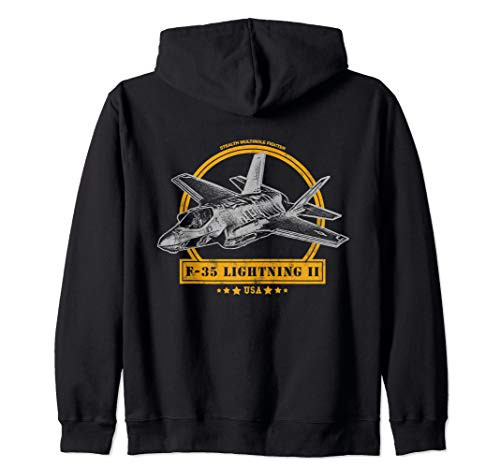 F-35 Lightning II Aircraft Zip Hoodie