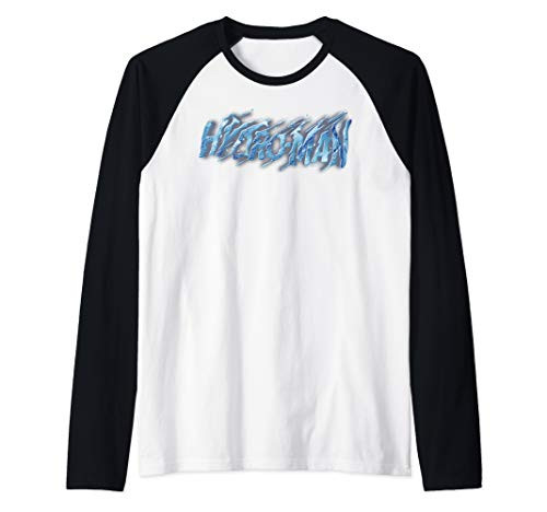 Marvel Spider-Man Far From Home Hydro-Man Liquid Logo Raglan Baseball Tee