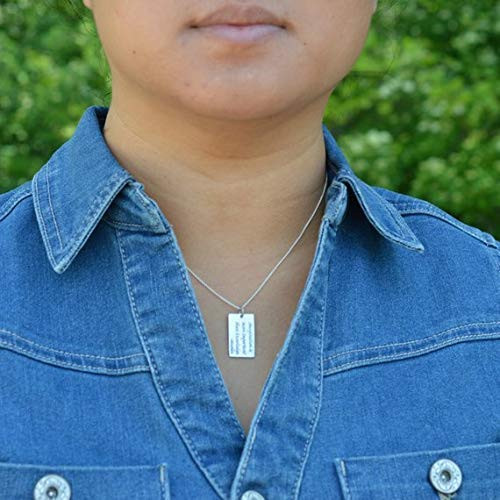 Quote NecklaceImagination is More Important Than Knowledge_ ~ Einstein on an 18 sterling silver Box Chain_ Quote jewelry_ Graduation gift_ Promotion gift_ Quote NecklaceImagination is More Important Than Knowledge_ ~ Einstein on an 18 sterling silver Box Chain_ Quote jewelry_ Graduation gift_ Promotion gift_