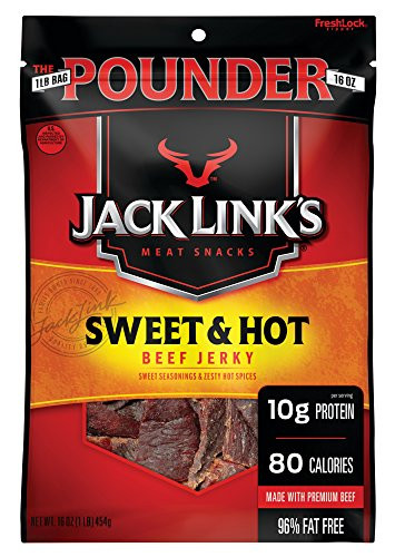 Jack Links Beef Jerky Sweet   Hot 16 Ounce Pack of 1