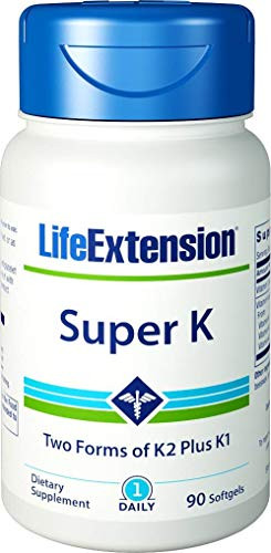 Life Extension Super K 90 Softgels Pack of 2
