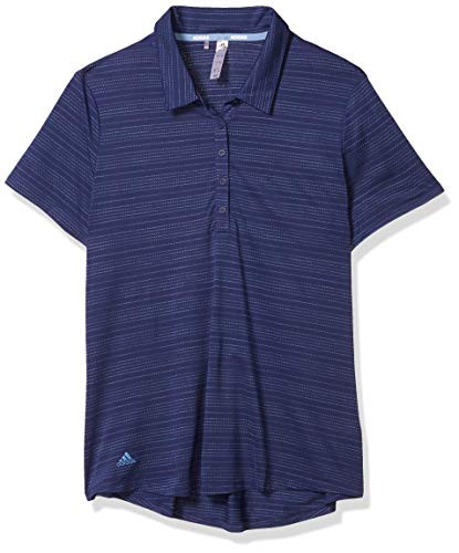 adidas Golf Microdot Polo Shirt Tech IndigoLight Blue Medium