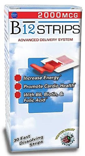 Essential Source B12 Strips WB6   Biotin 30 Ct - Pack of 2