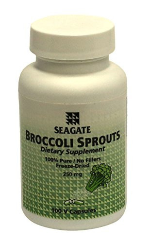 Seagate Products Broccoli Sprouts 250 mg 100 Capsules