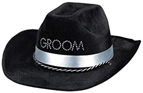 amscan Groom to Be Cowboy Hat  6 Ct_