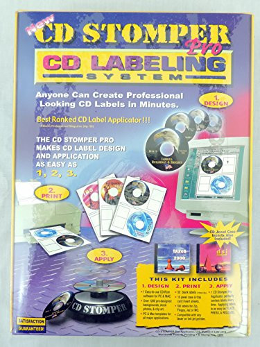CD Stomper Pro CD Labeling System Software Clip Art Blank Labels PC   Mac
