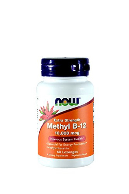Methyl B-12 10000 MCG 60 LOZENGES Pack of 2