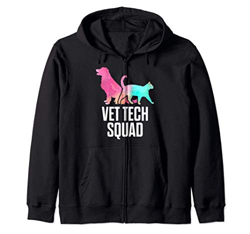 Vet Tech Squad Funny Veterinary Technician Zip Hoodie Vet Tech Squad Funny Veterinary Technician Zip Hoodie