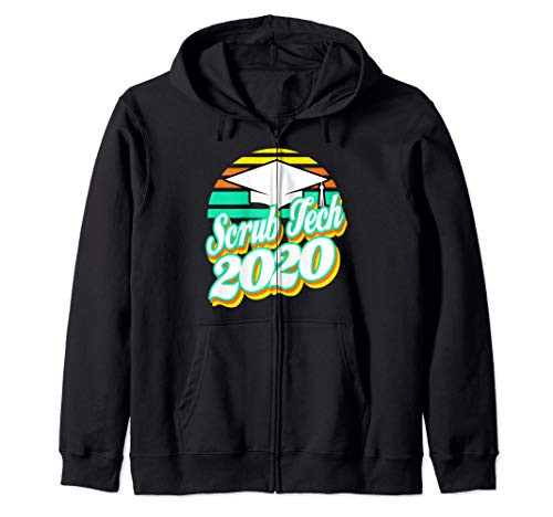 Scrub Tech Graduation 2020 Gift Surg Surgical Technician Zip Hoodie