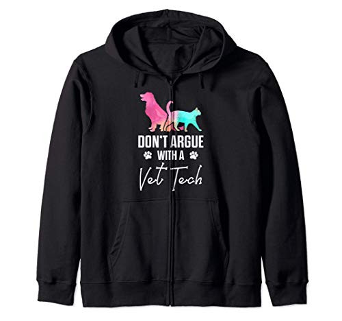 Vet Tech Argue Funny Veterinary Technician Zip Hoodie Vet Tech Argue Funny Veterinary Technician Zip Hoodie