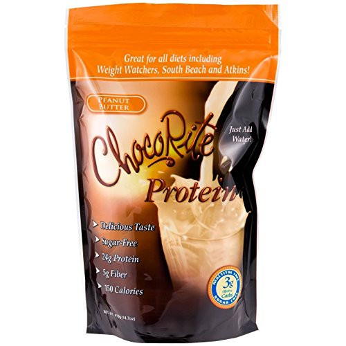 Chocorite Sugar-Free Protein Shake Mix Peanut Butter - 14_7 oz