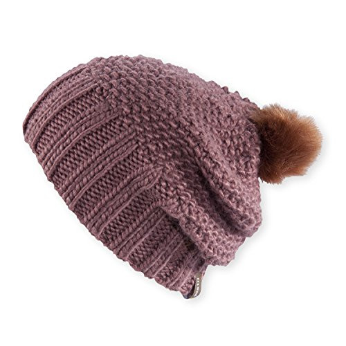 Pistil Womens Juliette Knit Slouch Beanie Hat Raisin