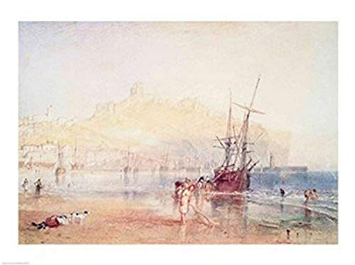 Posterazzi Scarborough 1825 Poster Print by J_M_W_ Turner 24 x 18
