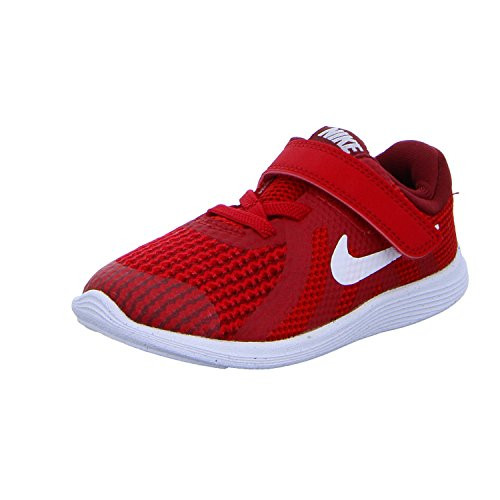 Nike Boys Revolution 4 TDV Running Shoe Gym redWhite-Team red-Black 2C Regular US Toddler