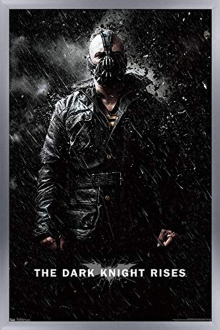 Trends International DC Comics Movie - The Dark Knight Rises - Bane Rain Wall Poster 14_725 x 22_375 Silver Framed Version Trends International DC Comics Movie - The Dark Knight Rises - Bane Rain Wall Poster 14_725 x 22_375 Silver Framed Version