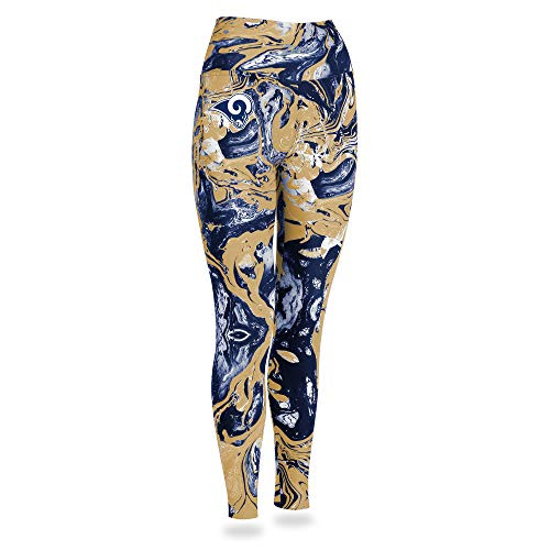 Zubaz NFL Los Angeles Rams Womens Swirl Leggings Multicolor Small Zubaz NFL Los Angeles Rams Womens Swirl Leggings Multicolor Small