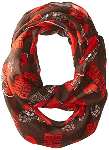 Cleveland Browns 2016 Team Logo Infinity Scarf
