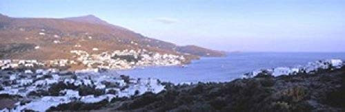 Posterazzi PPI92029L High Angle View of Buildings on The Waterfront Batsi Andros Cyclades Islands Greece Poster Print 36 x 12 Posterazzi PPI92029L High Angle View of Buildings on The Waterfront Batsi Andros Cyclades Islands Greece Poster Print 36 x 12