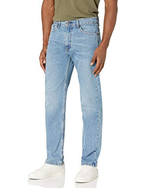 Levis Mens 505 Regular Fit Jeans Clif 36W x 34L