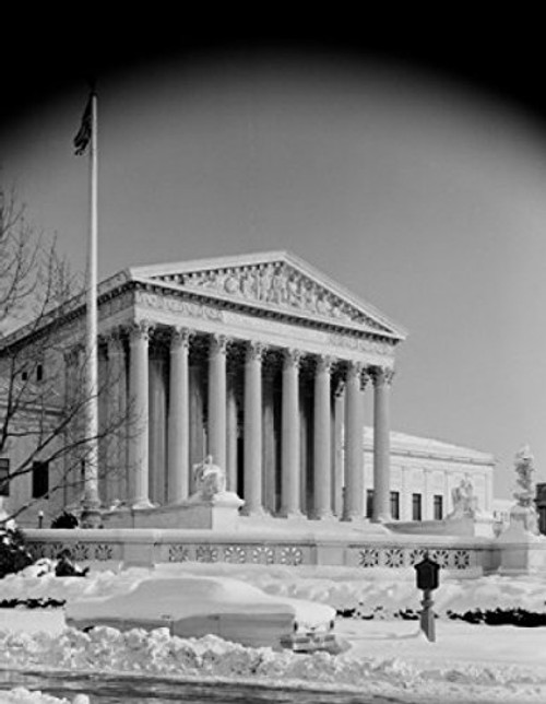 USA Washington State Washington DC United States Supreme Court building in winter Poster Print 18 x 24 USA Washington State Washington DC United States Supreme Court building in winter Poster Print 18 x 24