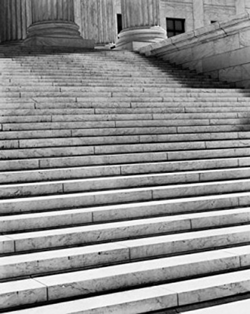 Posterazzi Steps of a government building US Supreme Court Washington DC USA Poster Print 18 x 24