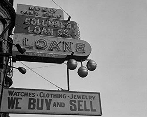 Posterazzi USA Massachusetts Boston commercial signs on building Poster Print 18 x 24 Posterazzi USA Massachusetts Boston commercial signs on building Poster Print 18 x 24