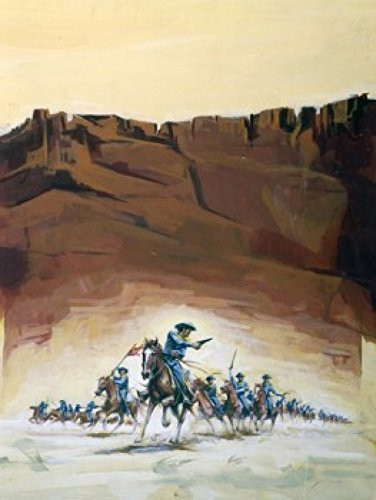 Posterazzi Charge artist unknown Poster Print 18 x 24