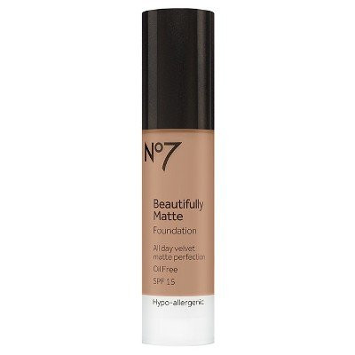 No7 Beautifully Matte Foundation Deeply Beige - 1_01 oz Deeply Beige