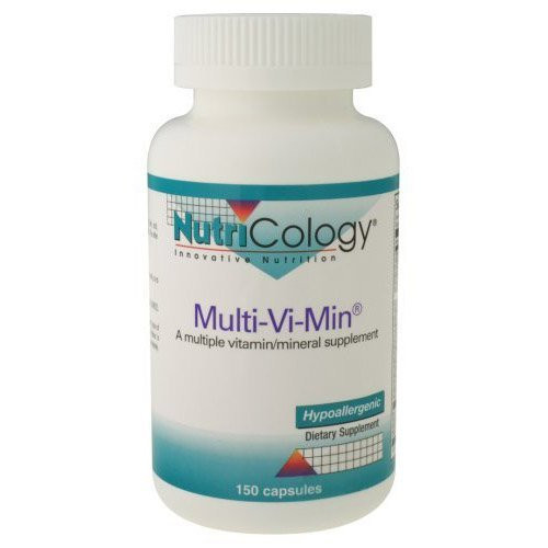 NutriCology Multi-Vi-Min 150 Vegetarian Capsules